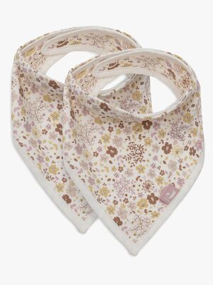 Jollein Bandana Halstuch 2er-Pack, Flower Fairies