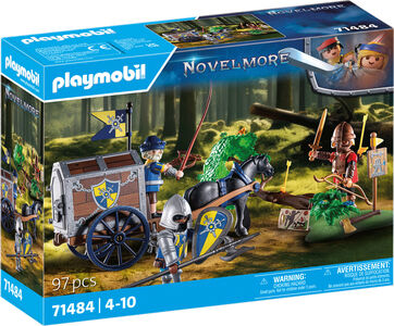 Playmobil 71484 Novelmore Baukasten Überfall auf Transportwagen