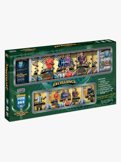 Panini FIFA 365 Adrenxl Sammelkarte 2026 Excellence Box