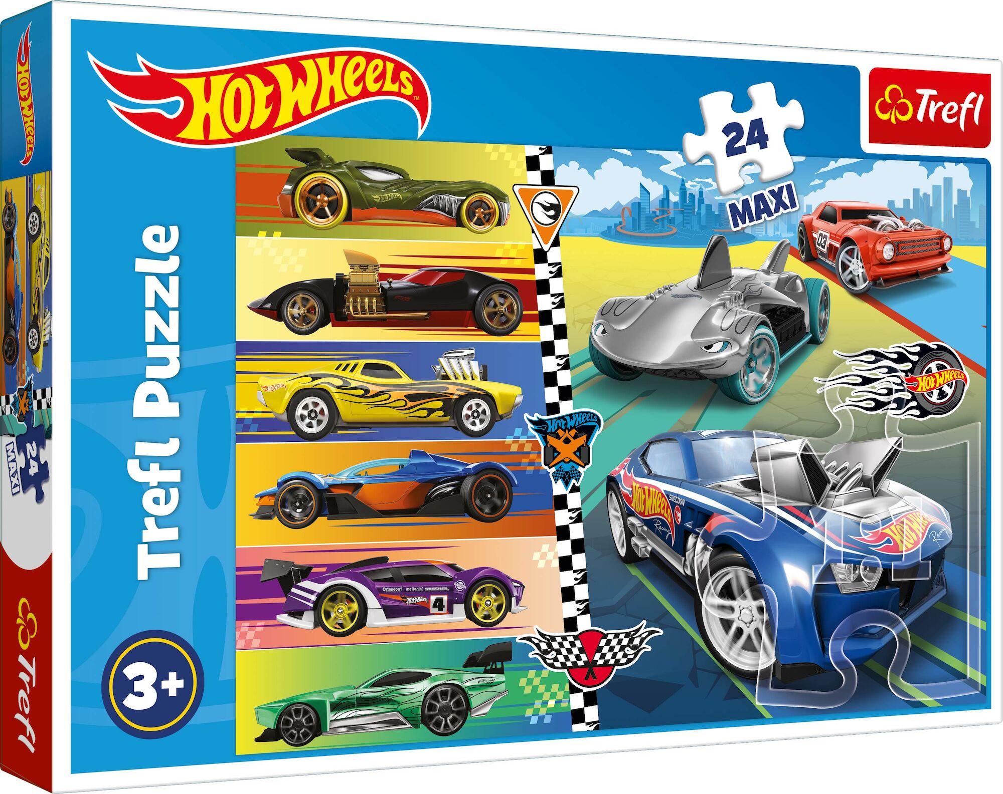 Trefl Hot Wheels Maxi Puzzle 24 Teile
