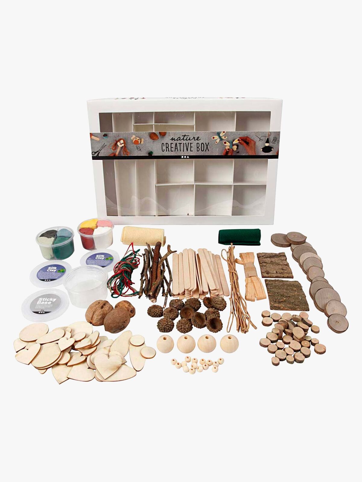 Creativ Company Kreativbox Bastelset Natur
