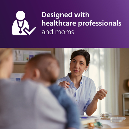 Philips Avent Ultra Air Schnuller 6–18m 2er-Pack, Blau/Türkis