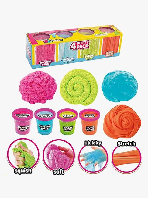 Suntoy Quetschknete 4er-Pack