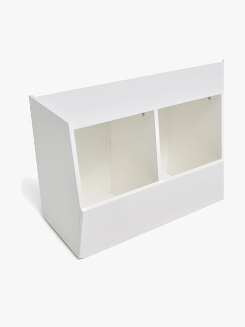 Alice & Fox LEAH Aufbewahrungsbank, Weiß