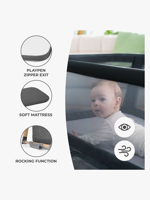Kinderkraft Sofi Reisebett, Grey