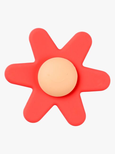 Nattou Soft Silicone Spinner mit Saugnapf, Rosa