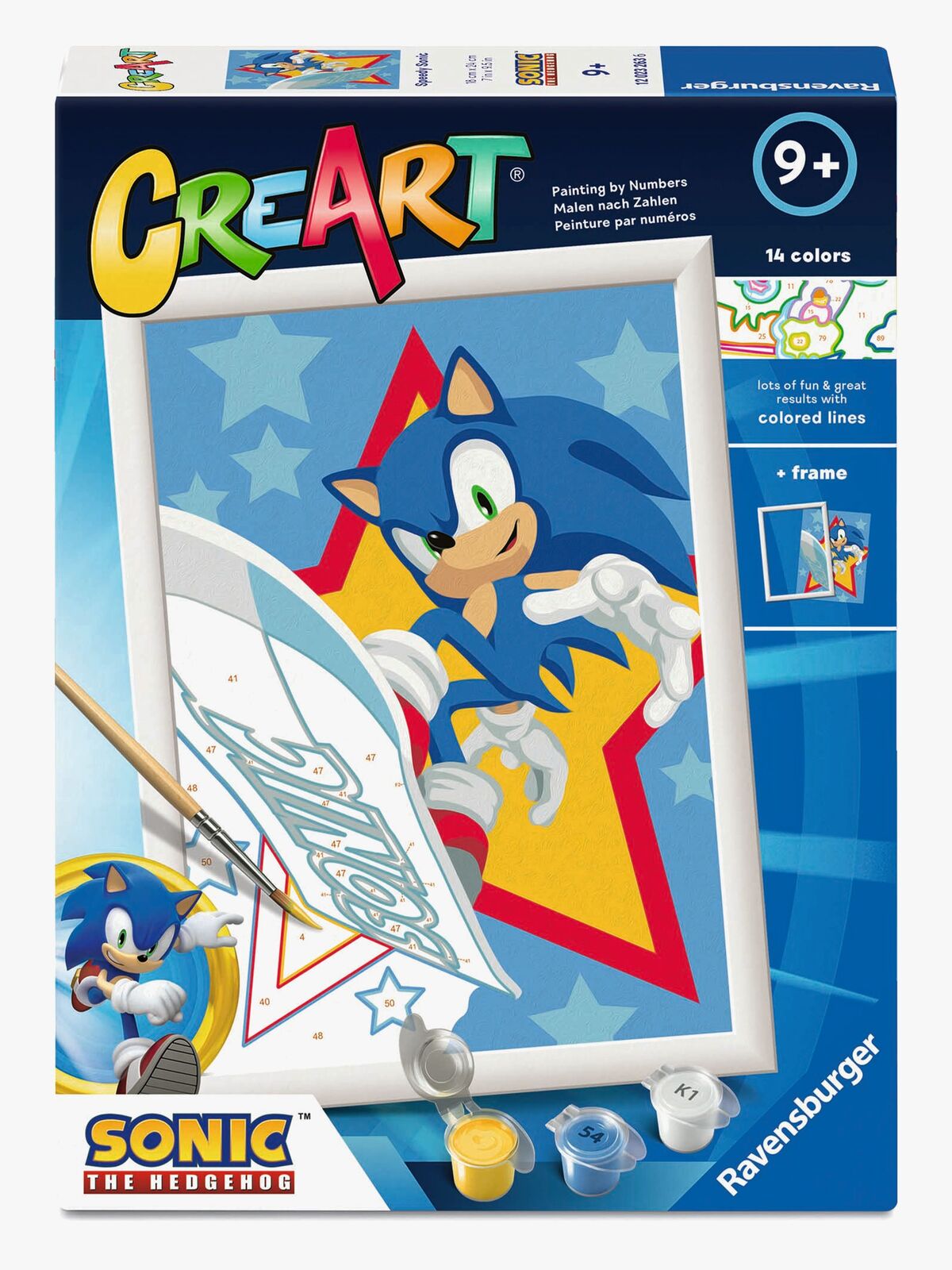 Ravensburger CreArt Malset Speedy Sonic