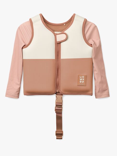 LIEWOOD Dove Schwimmweste mit Ärmeln, Tuscany Rose Multi Mix