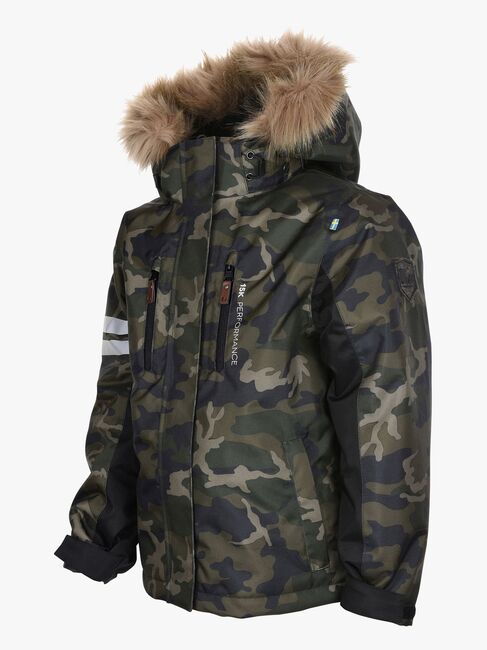 Lindberg Camo Winterjacke, Green