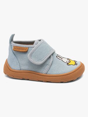 Bisgaard Miffy Barefoot Hausschuhe, Skyblue