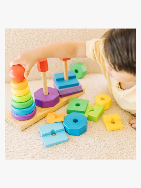 Melissa & Doug Steckspiel Geometrische Formen