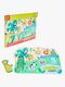 Hape Knopfpuzzle Wilde Tiere 10 Teile