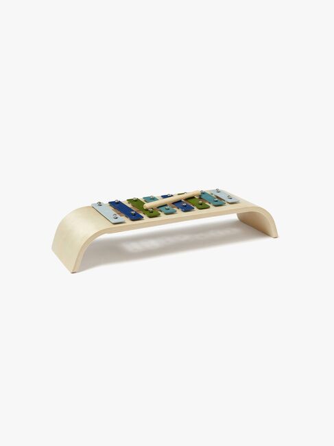 Kids Concept Xylofon Sperrholz, Blau