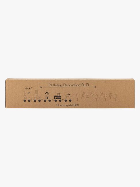 Bloomingville MINI Alfi Geburtstagszug, Braun
