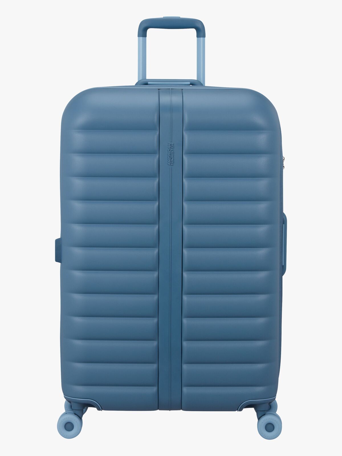 American Tourister Neovibe Spinner Koffer 96-106L, Steel Blue
