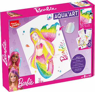 Maped Creativ Barbie Wasserfarbenset mit Vorlagen