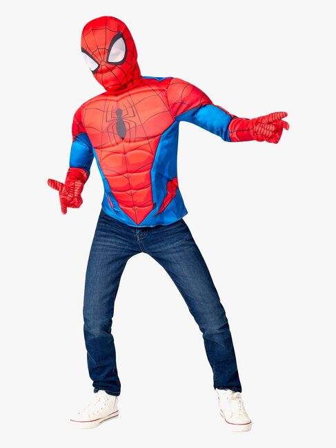 Marvel Spider-Man Kostüm Oberteil mit Maske