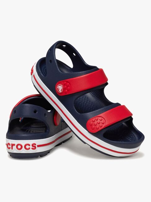 Crocs Crocband Cruiser Sandalen, Navy/Varsity Red