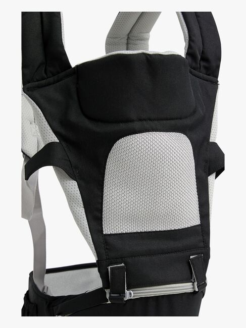 Beemoo CARE Carry Comfort Air 4-in-1 Babytrage & Hüftsitz, Black