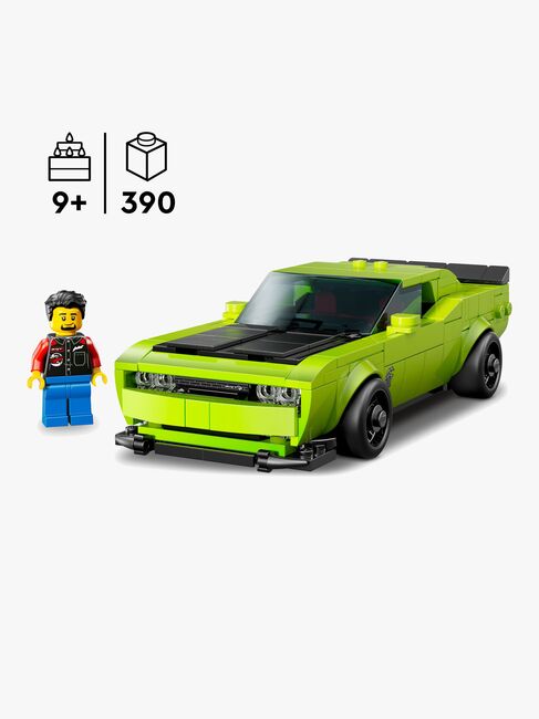 LEGO Speed Champions 77237 Dodge Challenger SRT Hellcat Sportwagen