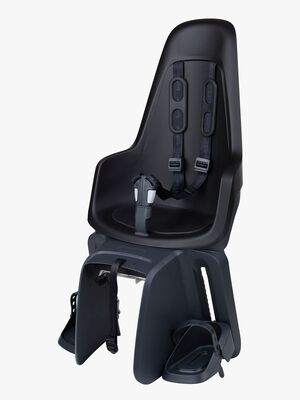 BoBike ONE Maxi Rack Mount Fahrradsitz, Urban Black