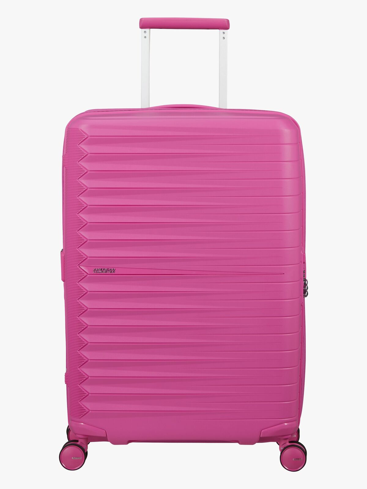 American Tourister FastForward Spinner Koffer 67-77L, Electric Fuchsia