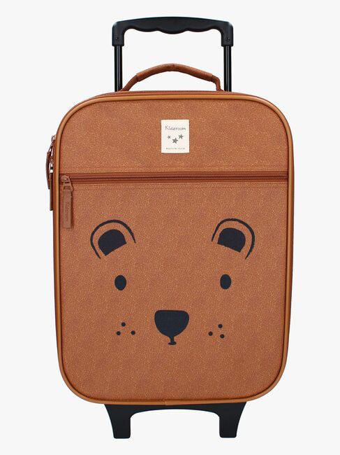 Kidzroom Trolley Reisekoffer Beary Excited, Braun