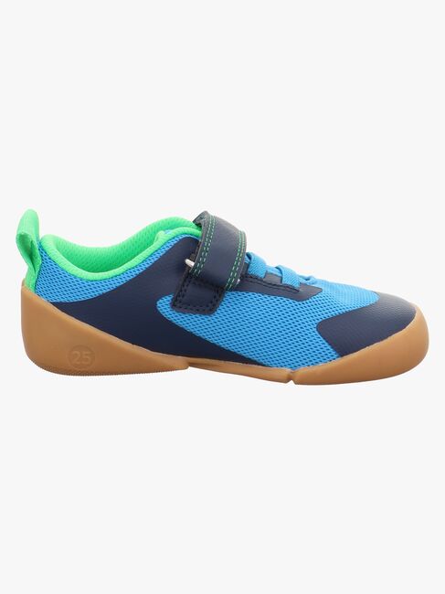 Superfit Vento Barefoot Sneaker, Blau/Hellgrün