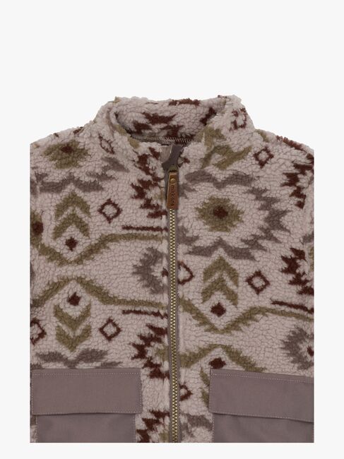 Mikk-Line Teddyjacke, Cloud Gray