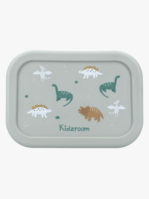 Kidzroom Rucksack, Trinkflasche & Brotdose Small Talk, Grün