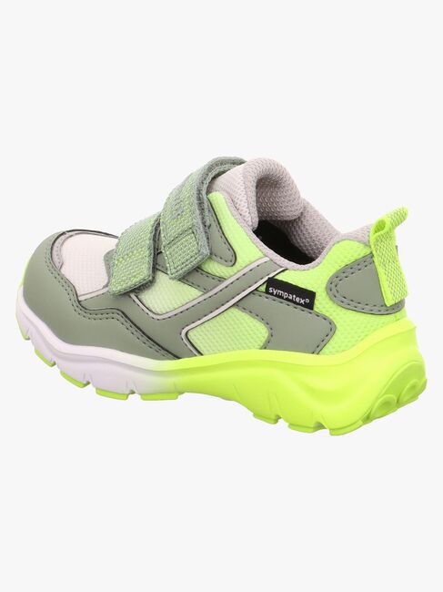 Superfit Sport5 WP Sneaker, Hellgrün/Gelb