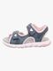 Superfit Pebbles Sandalen, Blau/Pink