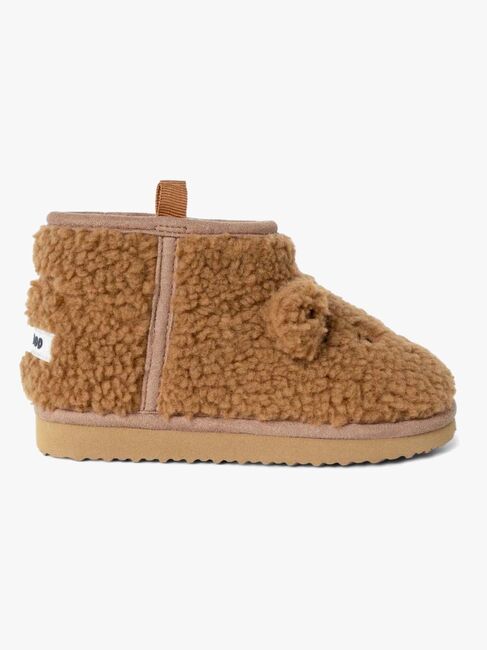 Liewood Alban Bär Teddyfleece Boots, Golden Caramel LW21433-3050-3133_3a.jpg