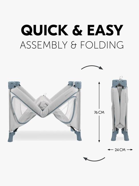 Hauck Dream N Play Plus Reisebett, Dusty Blue