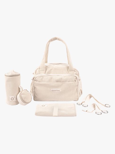 Doomoo Wickeltasche mit Zubehör, Manchester Sand