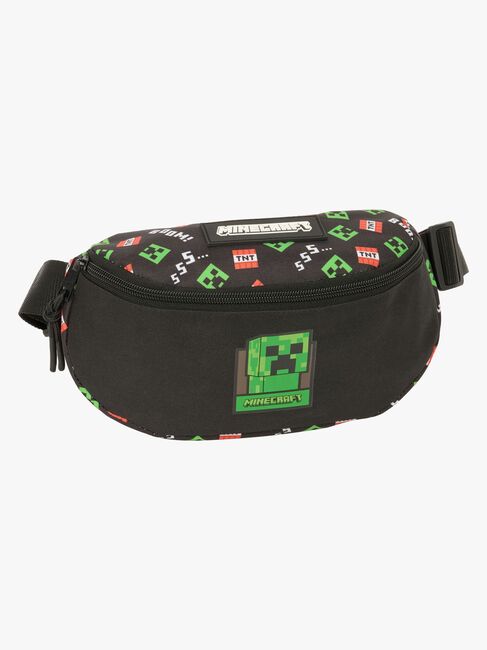 Minecraft Gürteltasche, Schwarz