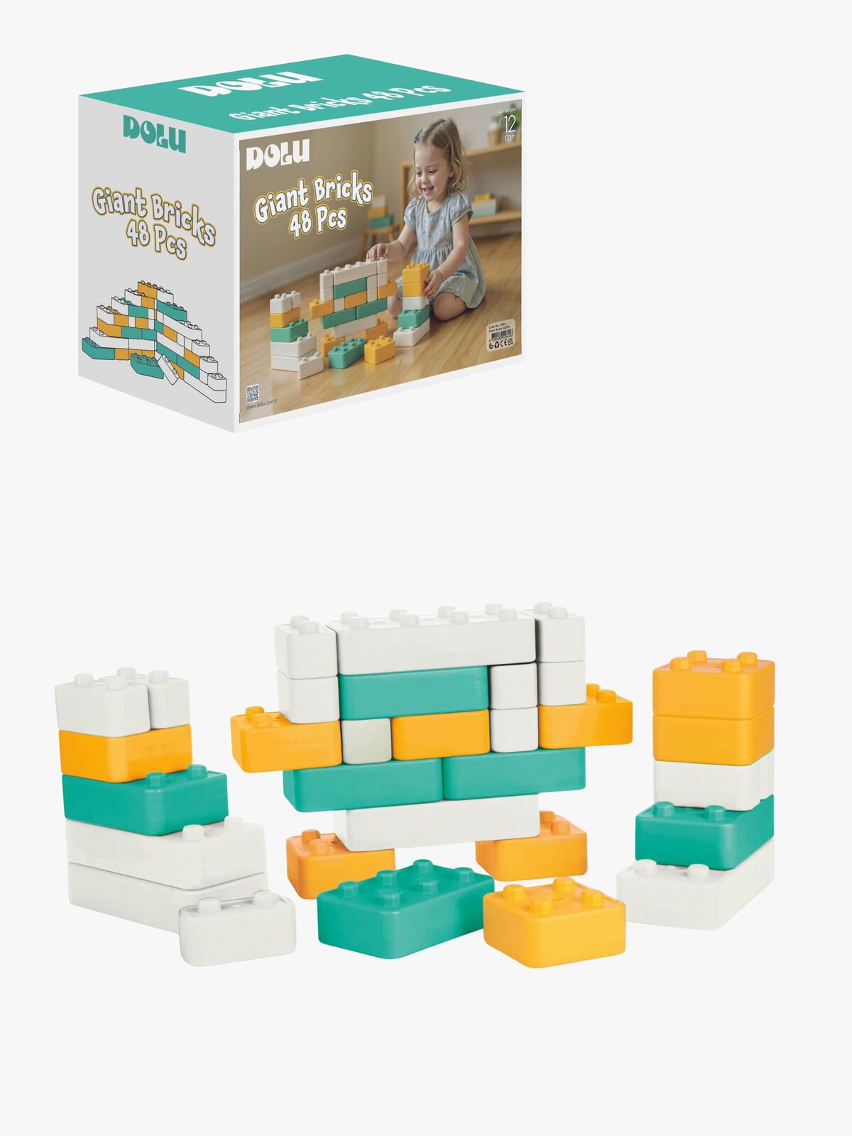 DOLU Große Bauklötze 48 Teile