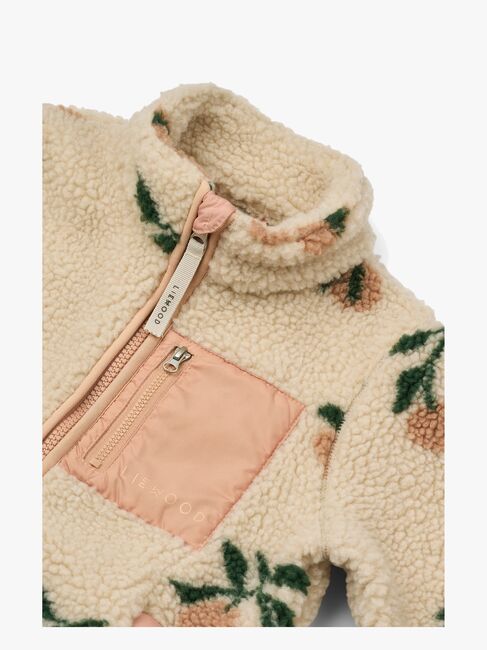 LIEWOOD Nolan Fleecejacke, Peach/Sea Shell