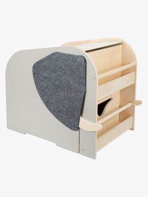 Small Foot Bücherregal mit Aufbewahrung & Sitz Elefant