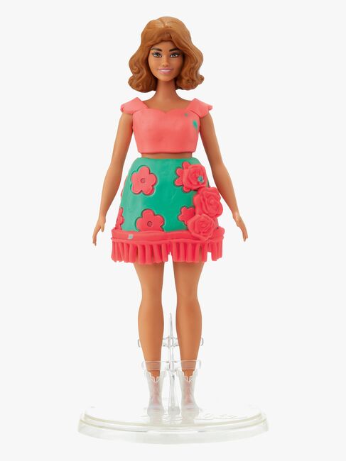 Play-Doh Barbie Knete Blumen und Fransen