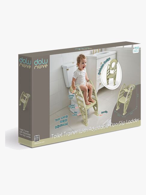 DOLU Toilettensitz mit Leiter, Eco Green