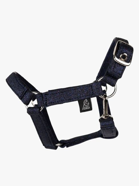 My Hobby Horse Halfter Glitzer, Marineblau