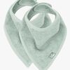 Jollein Bandana Halstuch 2er-Pack, Ash Green