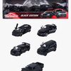 Majorette Autos Geschenkpackung 5er-Pack, Schwarz