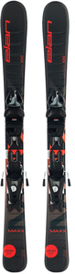Elan Maxx Ski 90 cm, Schwarz/Rot