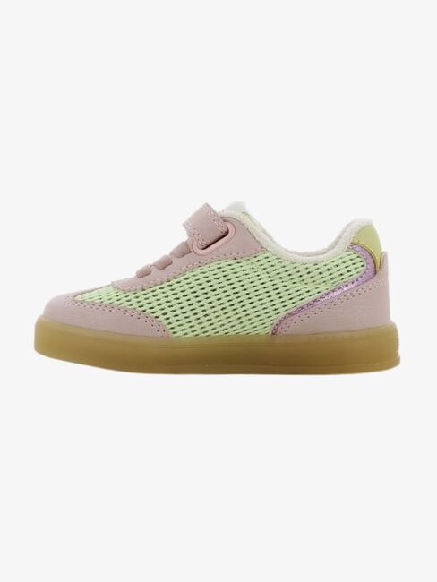 SJ Sneaker, Light Pink/Yellow