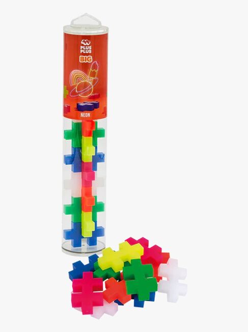 Plus-Plus BIG Bausatz mit Bodenplatte & Röhre 3x15 Teile