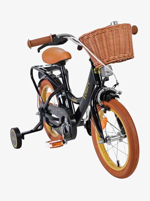 Volare Ashley Fahrrad 14 Zoll, Schwarz