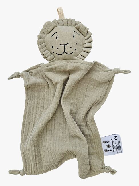 Summerville Organic Schmusetuch Löwe, Soft Sage