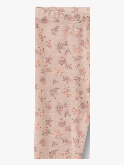 Wheat Agi Leggings Merinowolle, Lilac Flowers